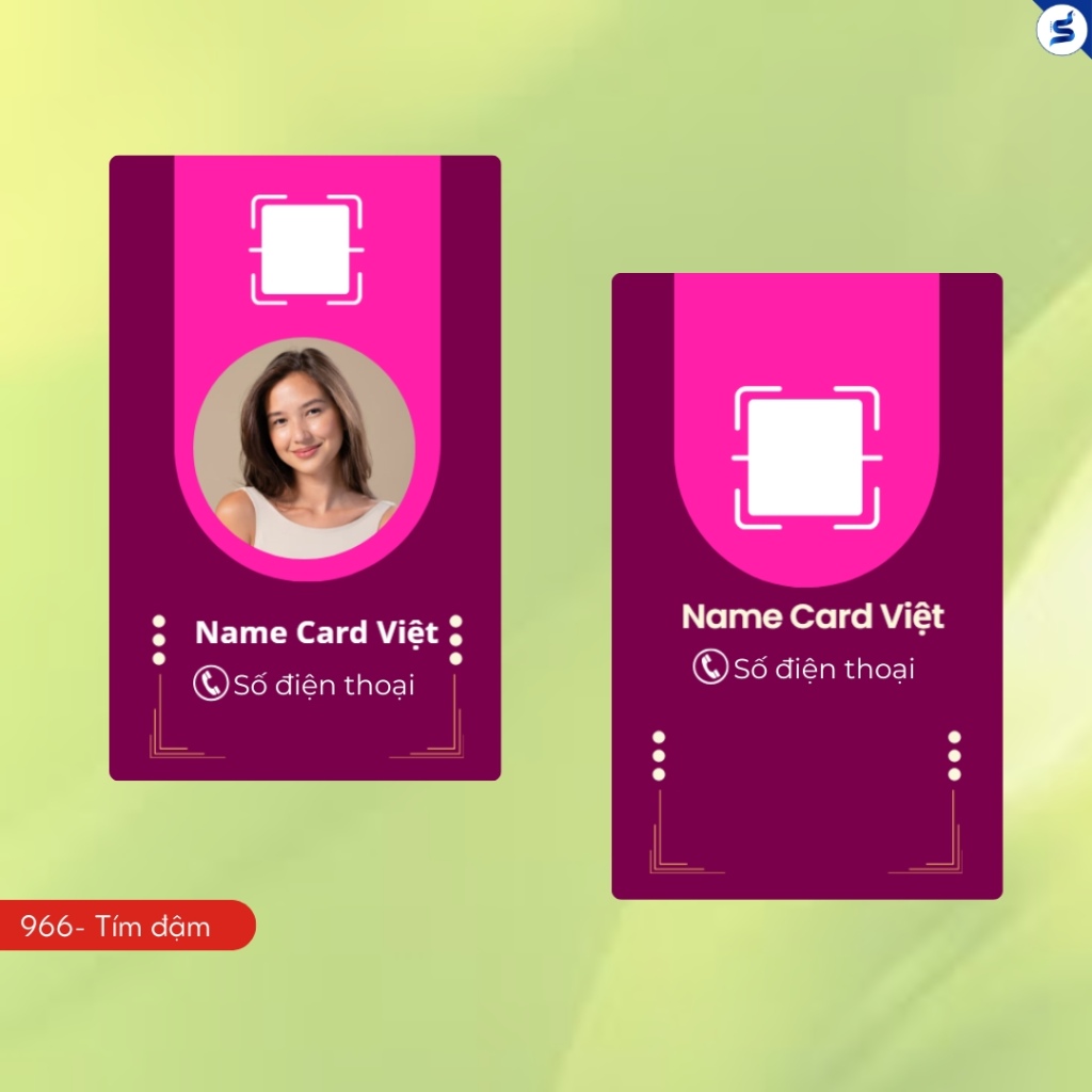 Danh Thiếp Thông Minh, thẻ có chip NFC và mã QR (966) - Ảnh 4