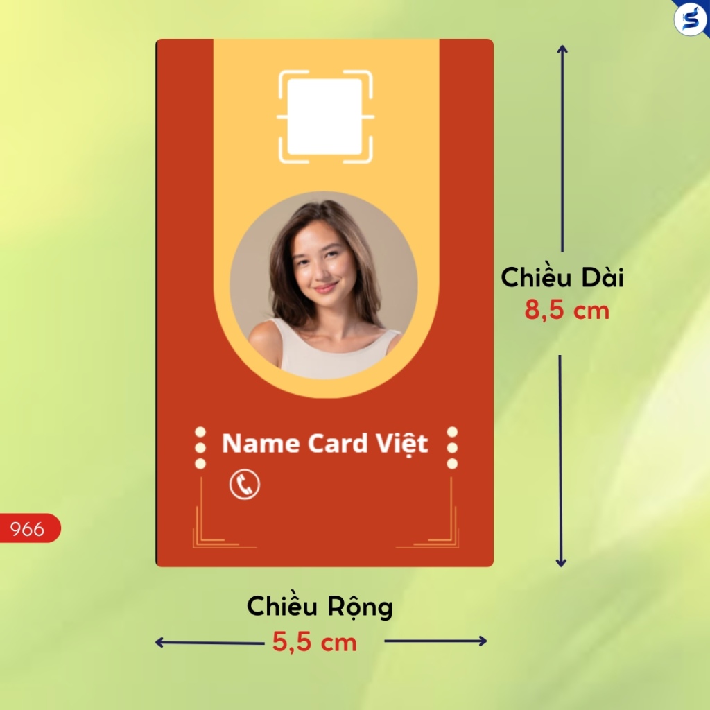 Danh Thiếp Thông Minh, thẻ có chip NFC và mã QR (966) - Ảnh 7