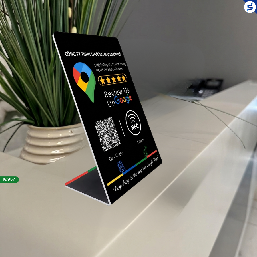 Thẻ Thông Minh Review Google NFC QR, Chạm 1 Cái Là 5 Sao Ngay (10957) - Ảnh 3