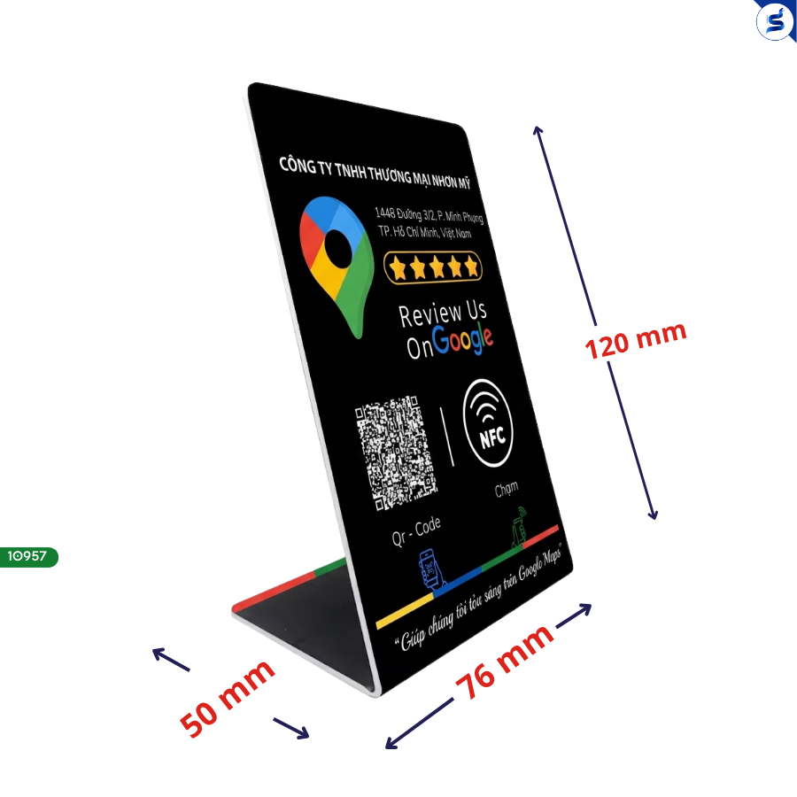 Thẻ Thông Minh Review Google NFC QR, Chạm 1 Cái Là 5 Sao Ngay (10957) - Ảnh 4