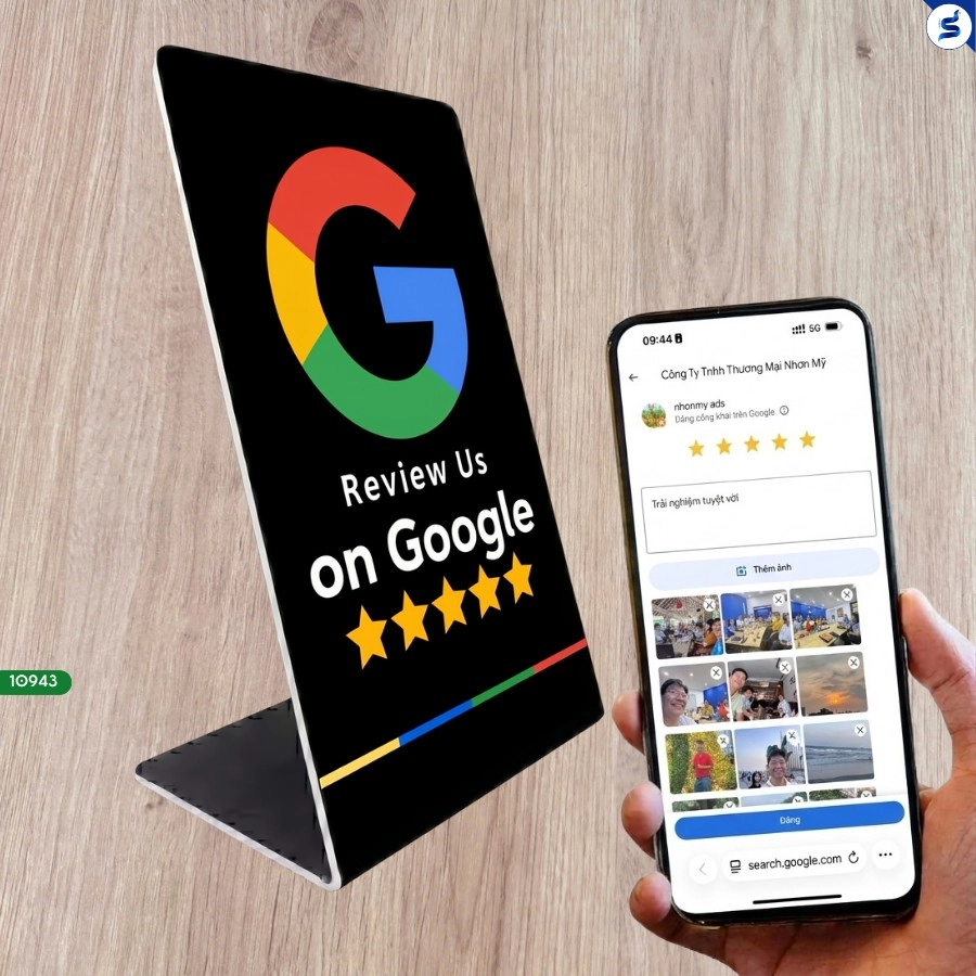 Bảng QR Google Maps & NFC, 5* Nhà Hàng, Khách Sạn(10943) - Ảnh 2