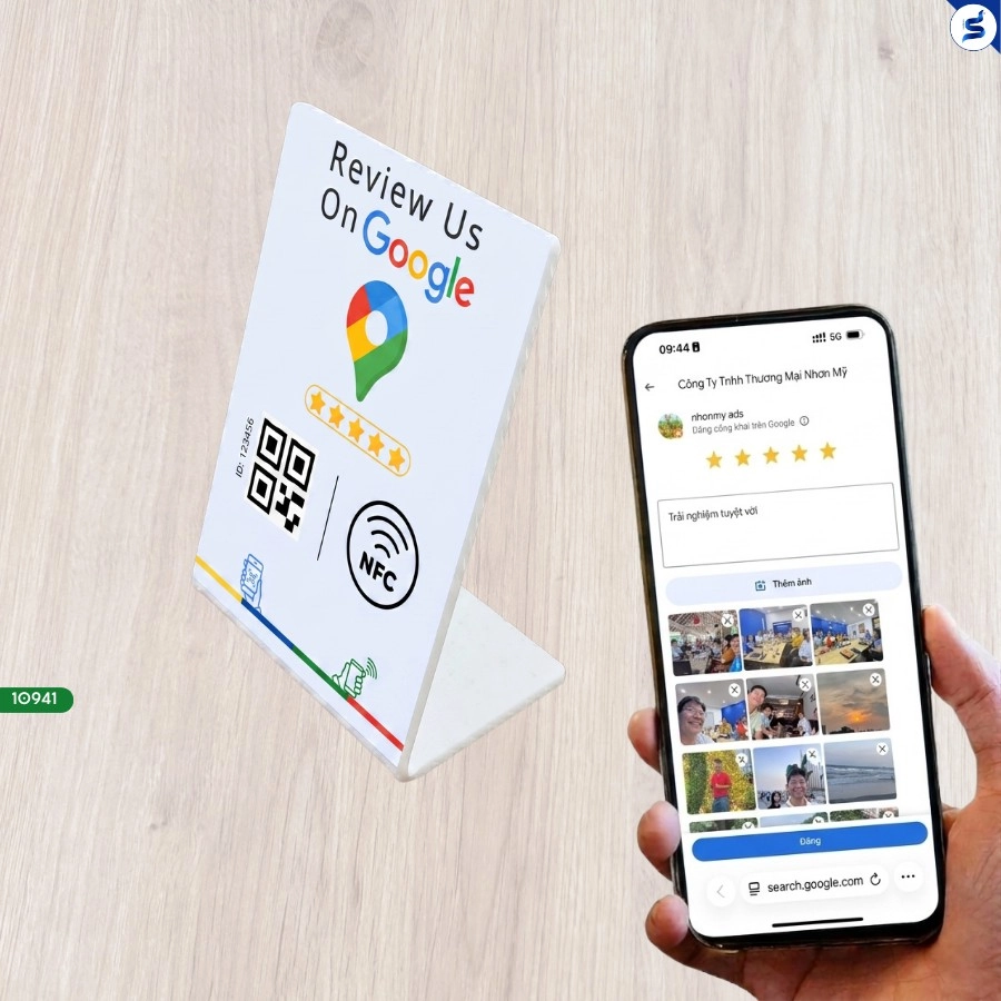 Thẻ Review Google Maps NFC & QR - Giải Pháp Tăng 5 Sao (10941) - Ảnh 3