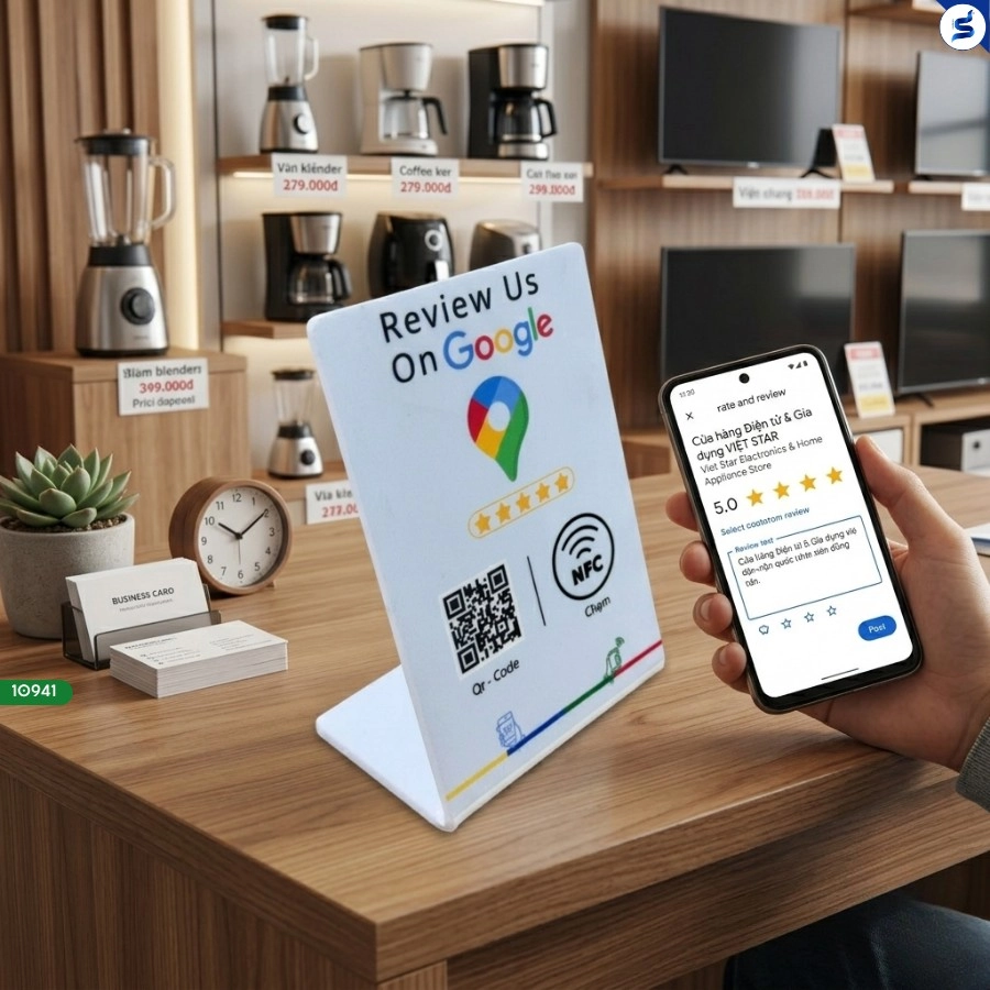 Thẻ Review Google Maps NFC & QR - Giải Pháp Tăng 5 Sao (10941) - Ảnh 8