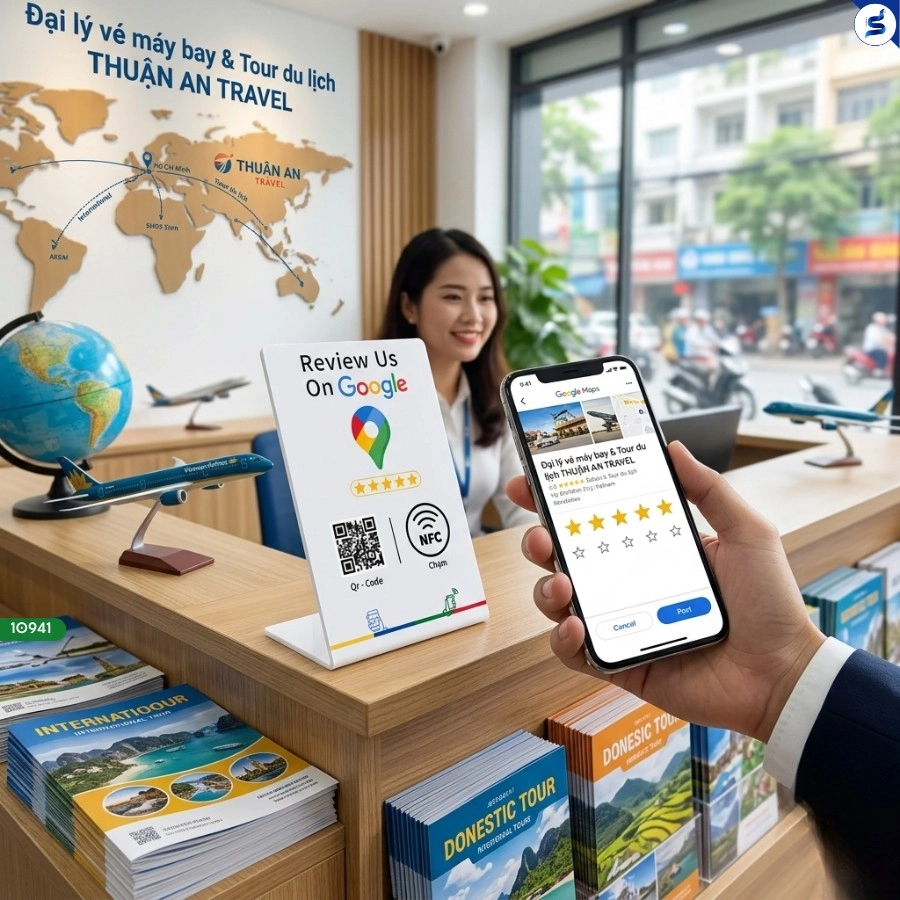 Thẻ Review Google Maps NFC & QR - Giải Pháp Tăng 5 Sao (10941) - Ảnh 9