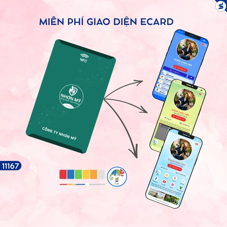 Thẻ chạm thông minh, thẻ chạm có NFC & Qr Code (11167) - Ảnh 7