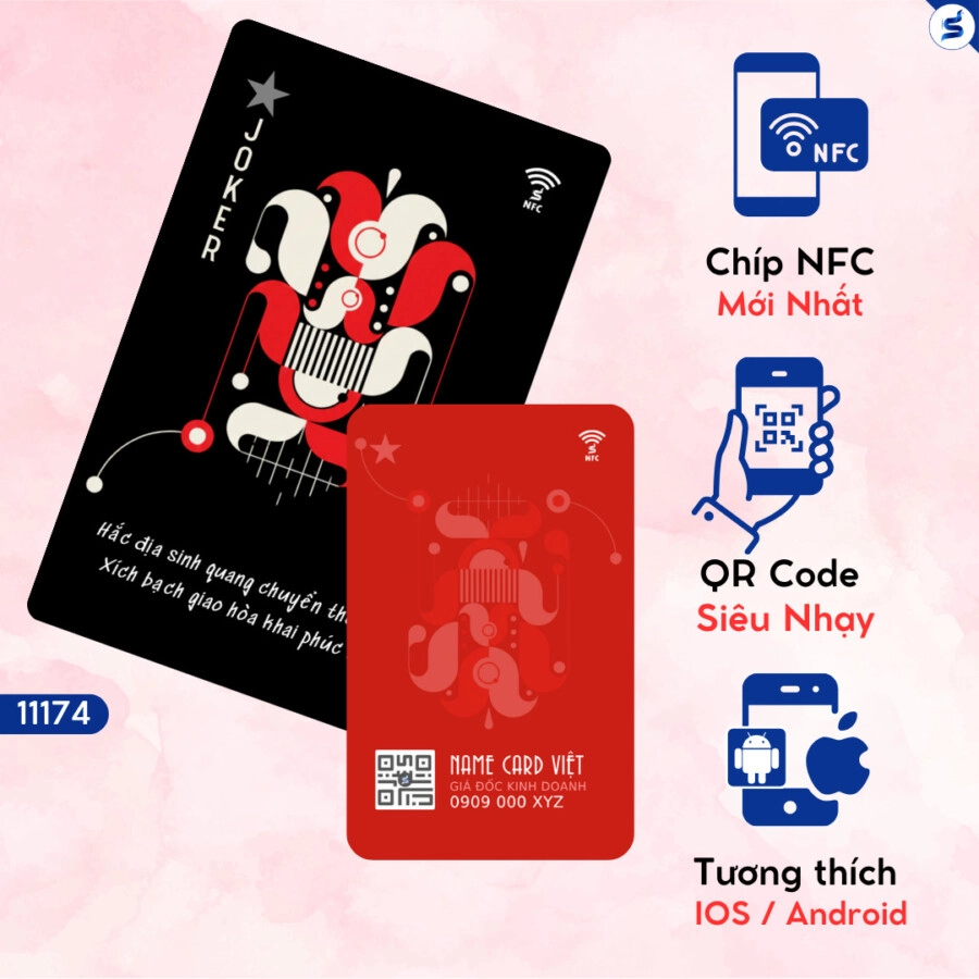 Thẻ thông minh NFC Joker, chạm là lưu (11174) - Ảnh 4