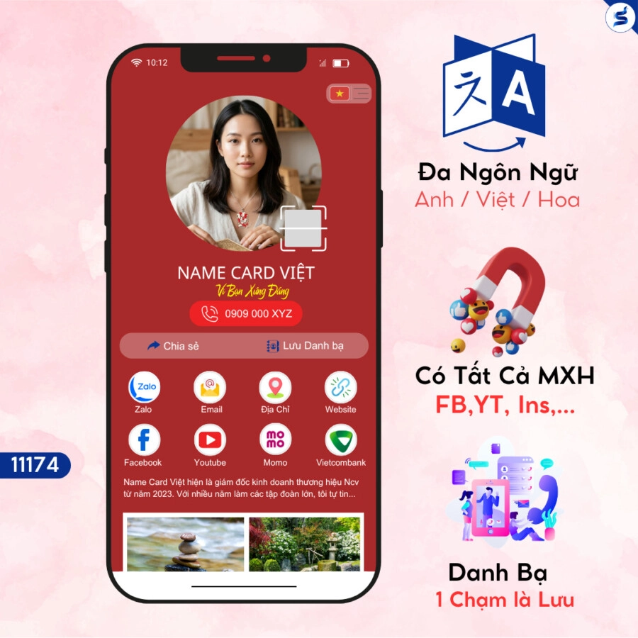 Thẻ thông minh NFC Joker, chạm là lưu (11174) - Ảnh 7