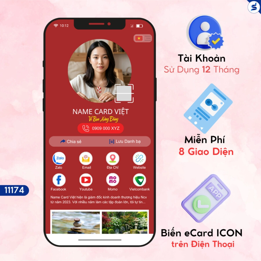 Thẻ thông minh NFC Joker, chạm là lưu (11174) - Ảnh 6
