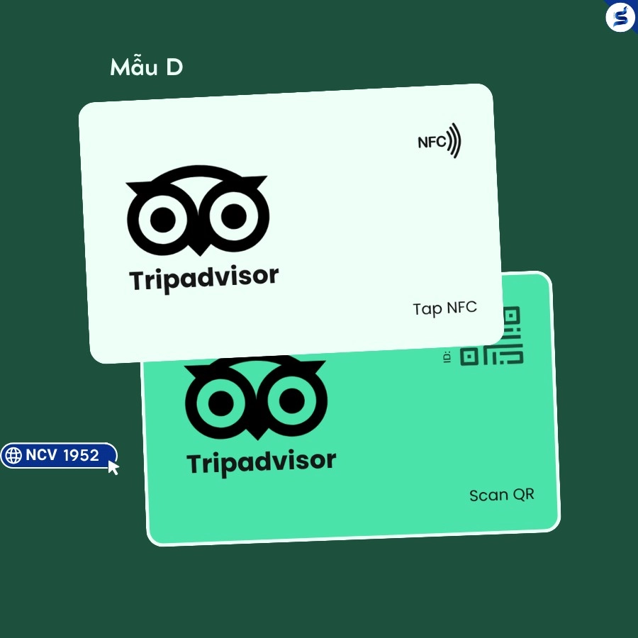 Thẻ review TripAdvisor, Thẻ NFC Thu Hút Đánh Giá Tích Cực (1952) - Ảnh 5