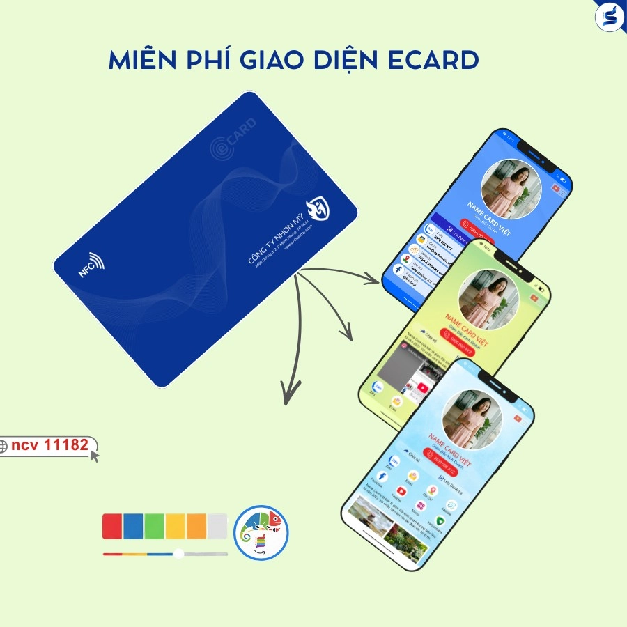 Name card điện tử NFC, Qr Code(11182) - Ảnh 5