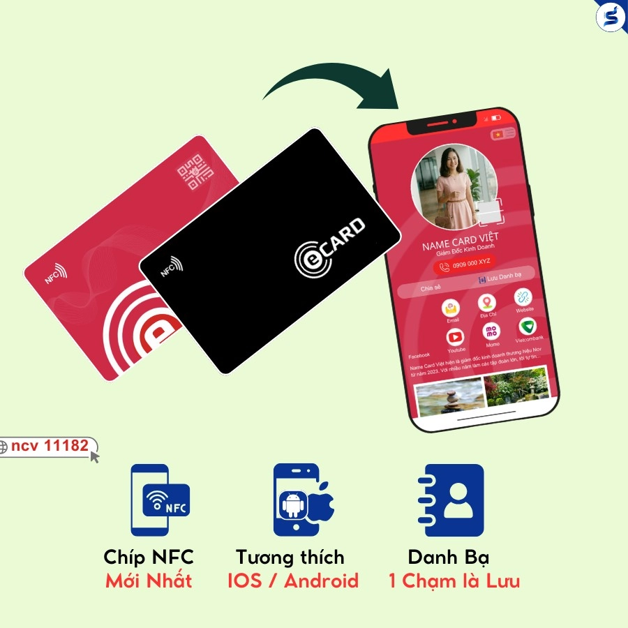 Name card điện tử NFC, Qr Code(11182) - Ảnh 4