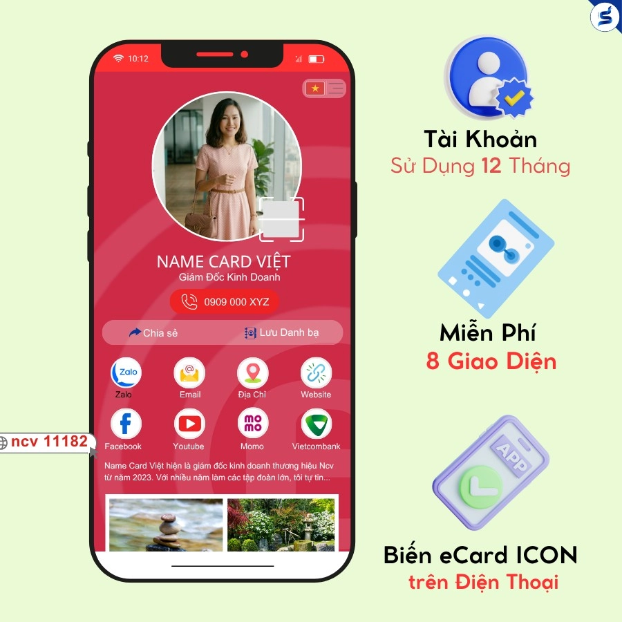 Name card điện tử NFC, Qr Code(11182) - Ảnh 9