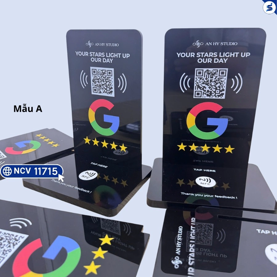 Bảng Review Google Maps NFC thiết kế riêng, kích thước lớn (11715) - Ảnh 2