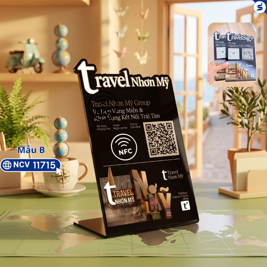 Bảng Review Google Maps NFC thiết kế riêng, kích thước lớn (11715) - Ảnh 3