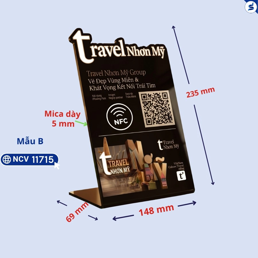 Bảng Review Google Maps NFC thiết kế riêng, kích thước lớn (11715) - Ảnh 4