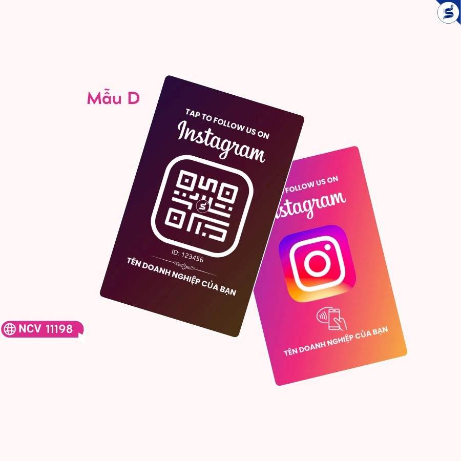 Thẻ Đánh Giá Instagram NFC Cho Nhà Hàng, Cafe: Chạm Là Follow (11198) - Ảnh 5