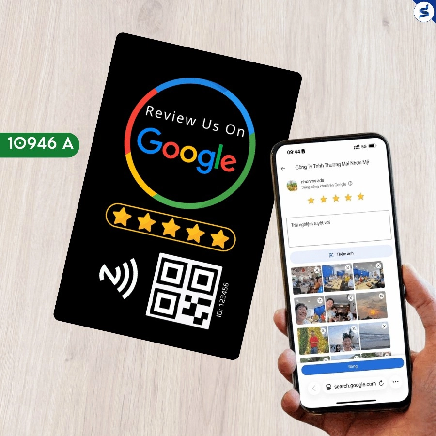 in Thẻ NFC Google Review, Tăng Uy Tín Nhà Hàng, Khách Sạn (10946) - Ảnh 2