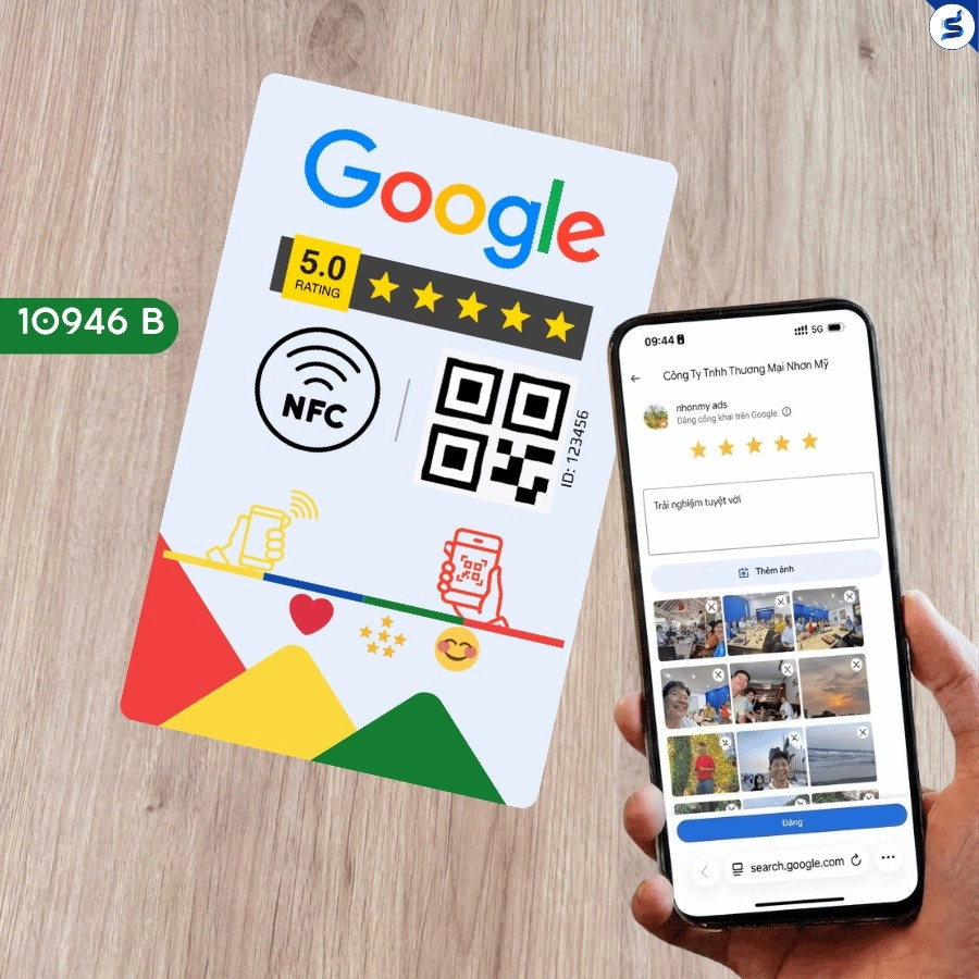 in Thẻ NFC Google Review, Tăng Uy Tín Nhà Hàng, Khách Sạn (10946) - Ảnh 3