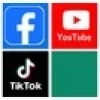 Follow Facebook, Youtube, Tiktok