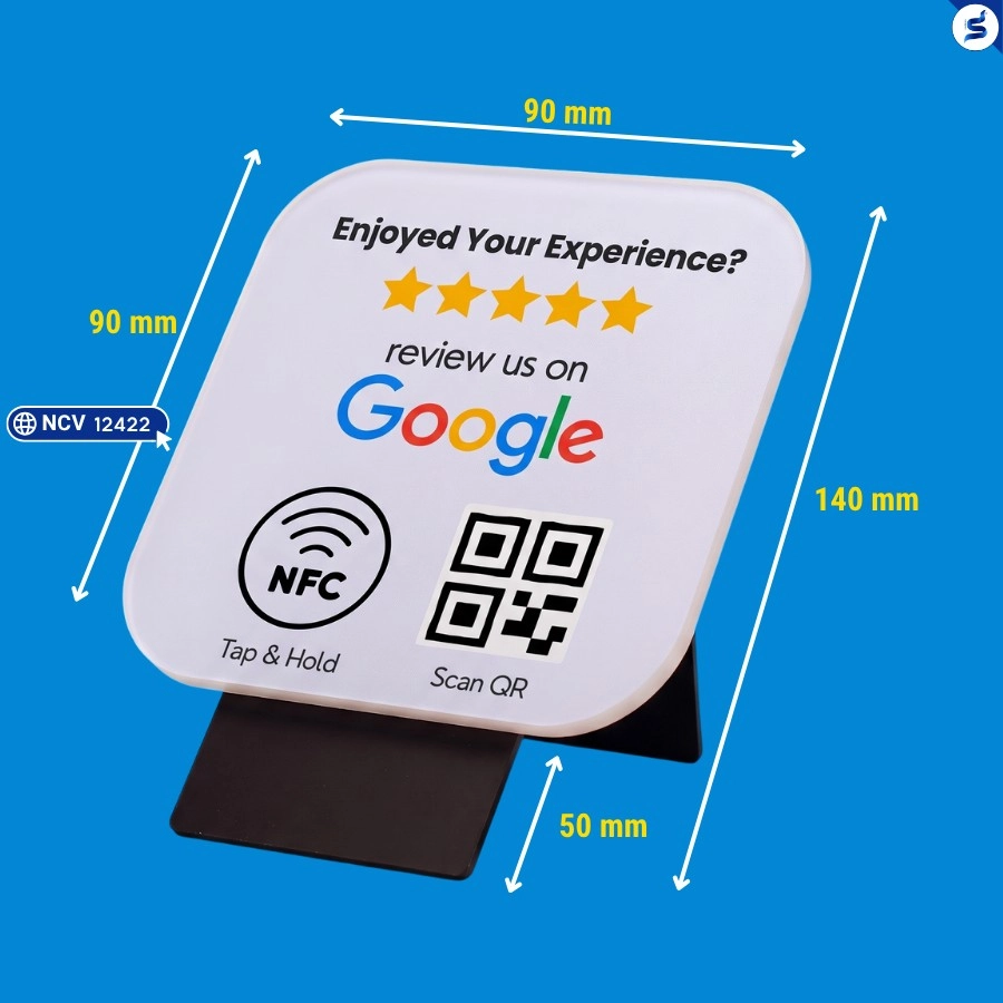 Giá đỡ đánh giá Google NFC, thiết kế theo yêu cầu (12422) - Ảnh 5