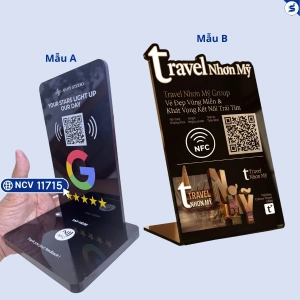 Bảng Review Google Maps NFC thiết kế riêng, kích thước lớn (11715)