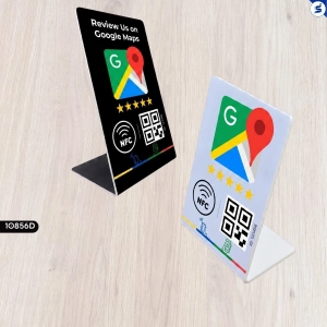 Bảng L in sẵn Review Google Maps (10856)