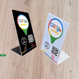 Thẻ Đánh Giá Google Maps Chạm NFC & QR (10938)
