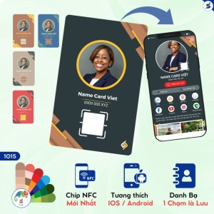 Card Visit có mã Qr Code, Làm Card Visit thông minh(1015)