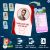 Danh thiếp Thông Minh, có tích hợp chip NFC và mã QR (1024)