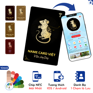 Danh Thiếp NFC tuổi Tý, Công Danh & Tài Lộc (10642)