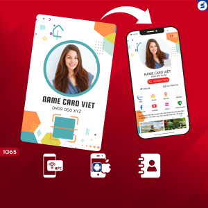 Danh Thiếp Điện Tử Thông Minh, Danh Thiếp có chip NFC (1065)