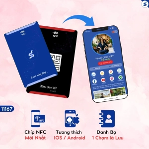 Thẻ chạm thông minh, thẻ chạm có NFC & Qr Code (11167)