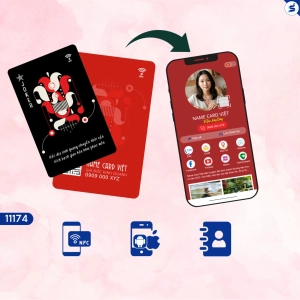 Thẻ thông minh NFC Joker, chạm là lưu (11174)