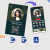Thẻ lưu thông tin cá nhân online, Thẻ có NFC & mã QR (1204)