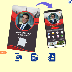 Name card có chip NFC, Name card thông minh (1210)