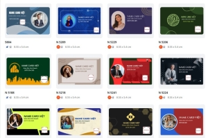 In eCard Thẻ cứng, eCard có chip NFC ( có icon) và Mã QR (4869)