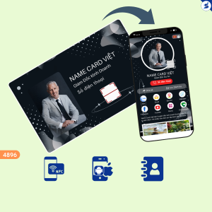 Card visit có tích hợp kết nối NFC (4896)