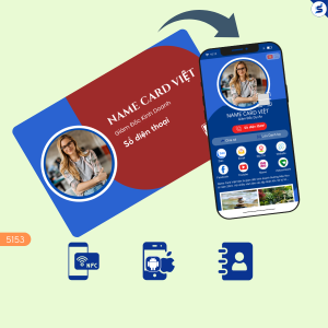 Thẻ name card điện tử, món quà ý nghĩa tặng đối tác (5153)