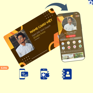 Thẻ name card điện tử thể hiện sự phong cách (5396)
