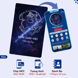 Nhân Mã NFC, Danh Thiếp Mang Năng Lượng Tự Do  + 1 năm eCard Pro (5512)